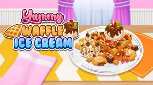 Waffle Sundae Kitchen Adventure