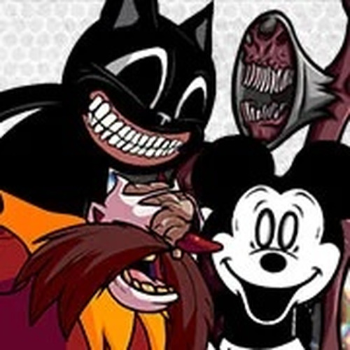 FNF Cartoon Cat Reruns But Everyone Sings It Online Game