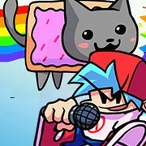 FNF vs Pop Tart Cat Nyan Cat Online Game