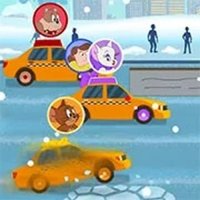 Tom and Jerry: Taxi Cab Driving Game
