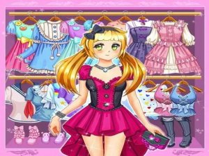 Kawaii Dress Up Fashion Game