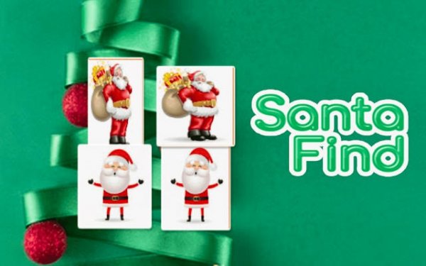 Santa Find: Christmas Memory Card Game Online
