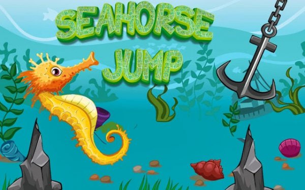 Flappy Seahorse Jump Online Game