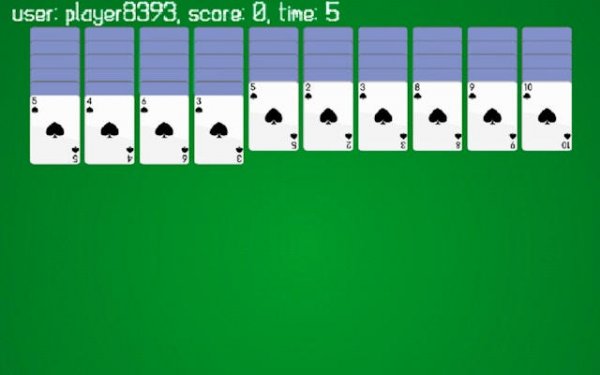 Spider Solitaire Classic Ver - Free Card Puzzle Game