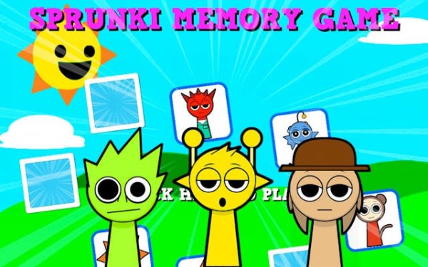 Sprunki Card Match Memory Game - Online Puzzle Challenge