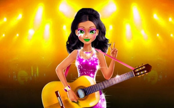 Tina Pop Star Dress Up & Makeover Game Online
