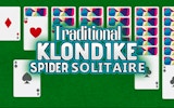 Klondike Spider Solitaire: Free Card Game