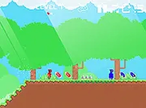 Duo Pixel Quest: Team Platforming