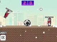 Christmas Rooftop Challenge Action Game