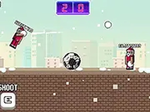 Christmas Rooftop Snowball Arcade