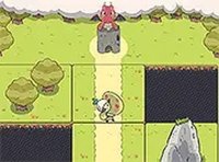 Dragon's Trail Sliding Puzzle Game